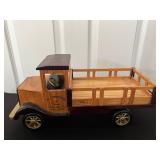 Ghirardelli Wooden Model Truck 15''x6''x7''