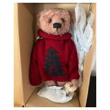 Vtg Steiff Teddy Bear in Box 17''