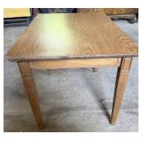 Rectangular Wood Side Table w/Tapered Legs