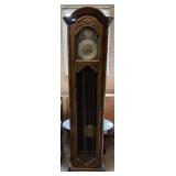 Tempus Fugit Longcase Grandfather Clock w/ Chains