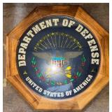Department of Defense Framed Wall Plaque