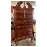 Vaughan Bassett Cherry Highboy Chest