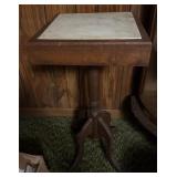 Square Pedestal Table, 28 in.