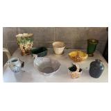Pottery and Ceramics Lot (Hull, McCoy & More)