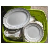 Antique Mercier Semi-Vitreous Dinnerware