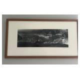 Framed Landscape by Karl Herrmann 33.5'x17.5'
