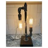 Industrial Pipe Table Lamp 5.5'x6.5'x18.5'