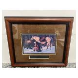 Framed Arnold Friberg Print 10'x12'