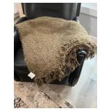 Storehouse Brown Throw Blanket 70'x50'