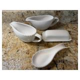 White Dish Assortment10×3.5×3.5