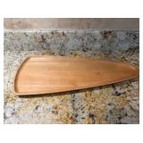 Wooden Teardrop Serving Tray19.75'