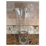 Tarnow Glass Pitcher w/Stirrer11'