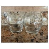 Chivas Lowball Rock Glasses