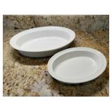 Crate & Barrel Oval Bakeware13.25×9.75