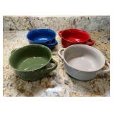 4 Soup Bowls