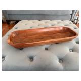 Wooden Dough Bowl22×8.5×2.25
