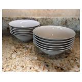 Gibson Home White Bowlsset of 12