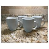 4 Threshold Porcelain Mugs4×4.5