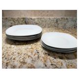 4 H2K White Square Plates10'