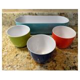 4pc. Melamine Serving Set13.75×3.5