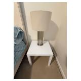 White Side Table20x20x17.5