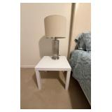 White Side Table20x20x17.5