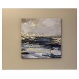 'Blue Bay' Canvas Wall Art30×30