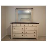 Wood Dresser w/Mirror64.5x20x78.5