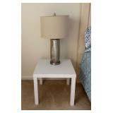 White Side Table20x20x17.5