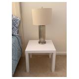 White Side Table20x20x17.5