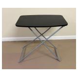 Folding Black Utility Table26x18x25