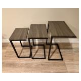 Three Nesting Tables18x12x23.5