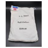 2026 $100 U.S. Mint Bag of Half Dollars