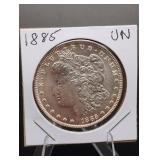1885 Morgan Silver Dollar UNC
