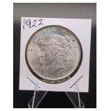 1922 Silver Peace Dollar