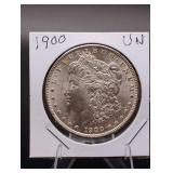 1900 Morgan Silver Dollar UNC