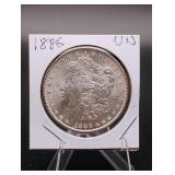 1886 Morgan Silver Dollar UNC