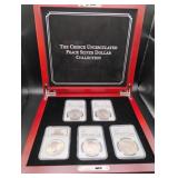 Choice Uncirculated Peace Silver Dollar Collection