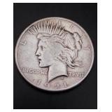 1921 Peace Silver Dollar