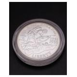 1991-1995 WWII 50th Anniv Silver Dollar