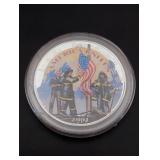 2001 Silver American Eagle Colorized Commemorative