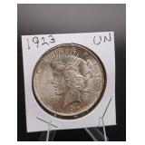 1923 Silver Peace Dollar UNC