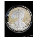 2025 American Eagle Laser Engraved Silver Proof