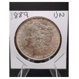 1889 Morgan Silver Dollar UNC