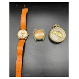 3 Watches: Sun Time, Seiko, Majesti