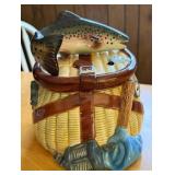 Mercuries China Fishing Cookie Jar
