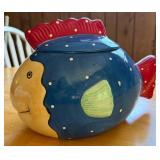 Certified Intl. Corp. Fish Cookie Jar by Rosso
