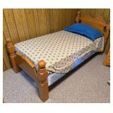 Solid Wood Twin Bed Frame
