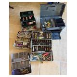 Tackle Boxes w/ Assorted Fishing Lures