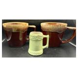 McCoy USA Mugs & Brazil Mini Stein Mug Set
